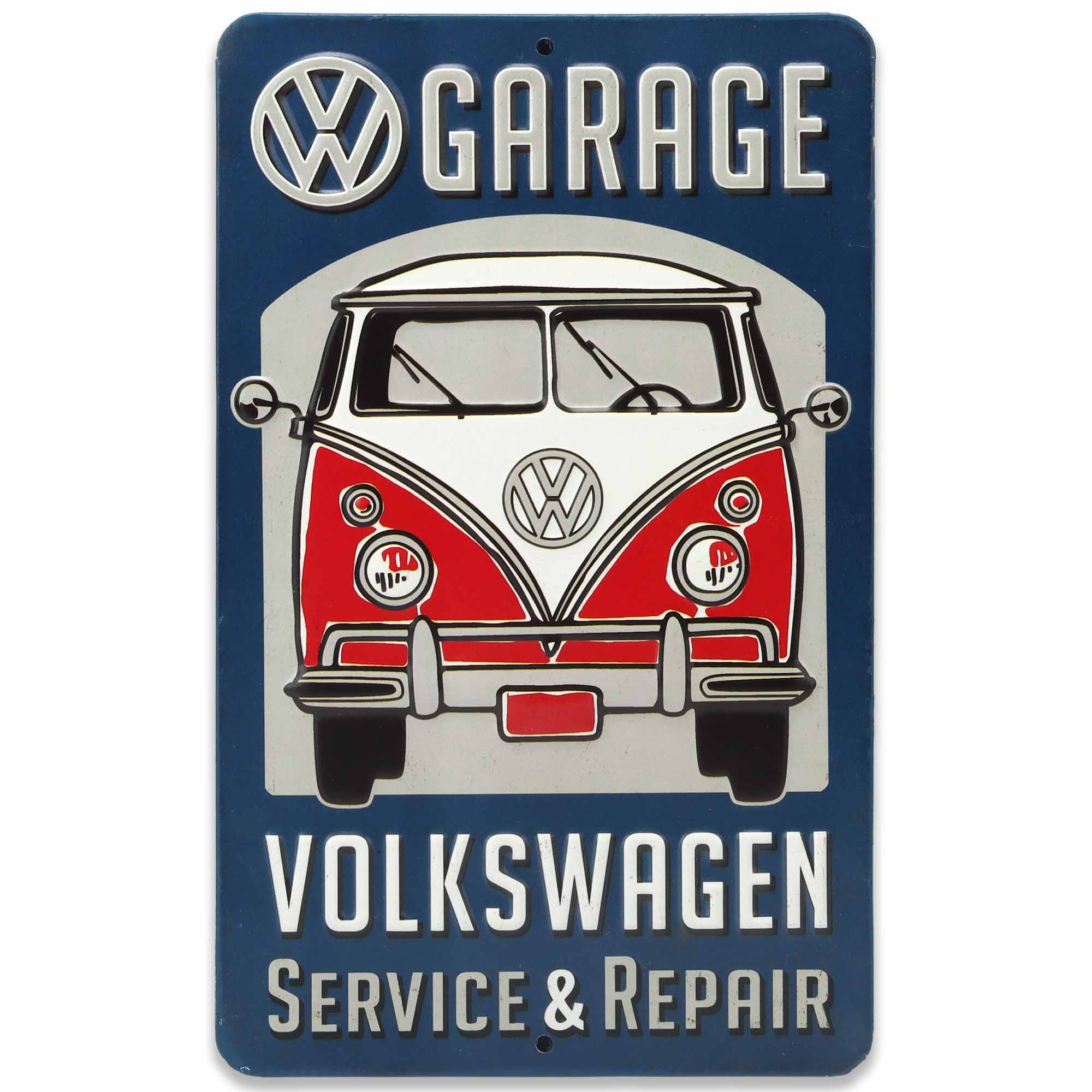 Volkswagen Garage Service & Repair Metal Sign | Open Road Brands
